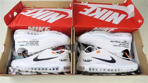 off white nike air max 97 real vs fake|white air max 97 sneakers.